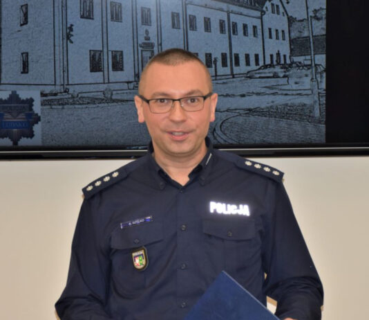 Krystian Szylko nowym komendatem komisariatu w Lubsku Krystian Szylko