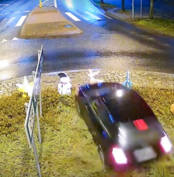 18-latek z Sulechowa przeleciał przez rondo na wprost