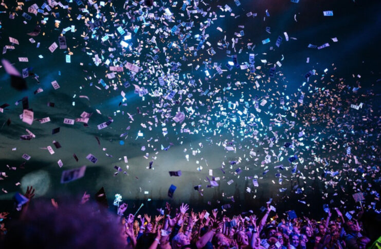 Koncert, konfetti, bilety