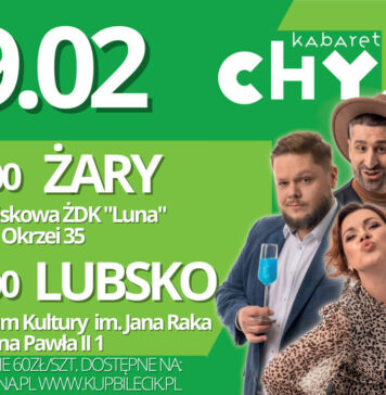 Kabaret Chyba w programie „4” w Żarach i Lubsku Kabaret Chyba w programie "4" w Żarach i Lubsku