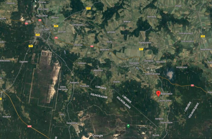Bobrowice na mapie