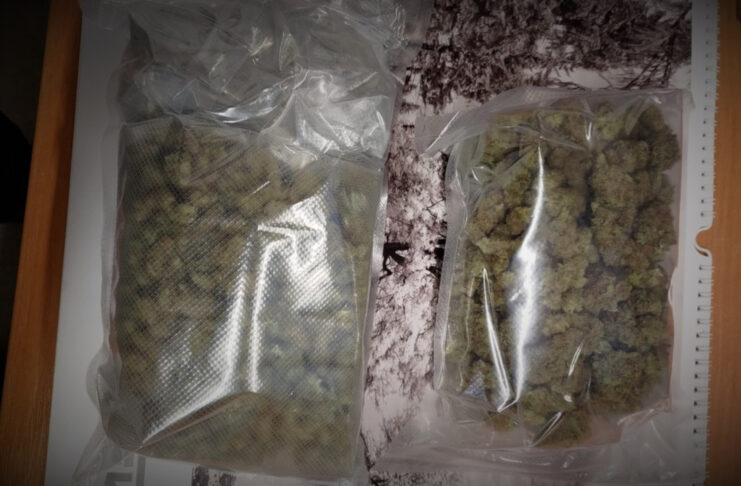 200 gram marihuany ujawnionej przez policjantów z Międzyrzecza