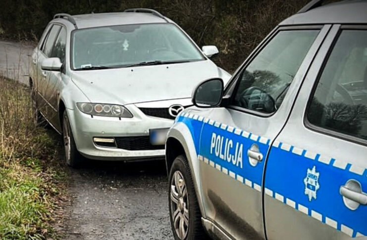 Policyjna kontrola, mazda