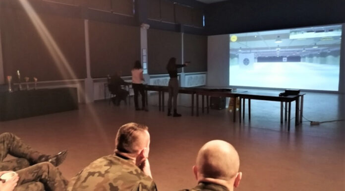 Wirtualna strzelnica w Nowej Soli już otwarta. Inauguracyjny Turniej Strzelecki o Puchar Starosty Wirtualna strzelnica w Nowej Soli