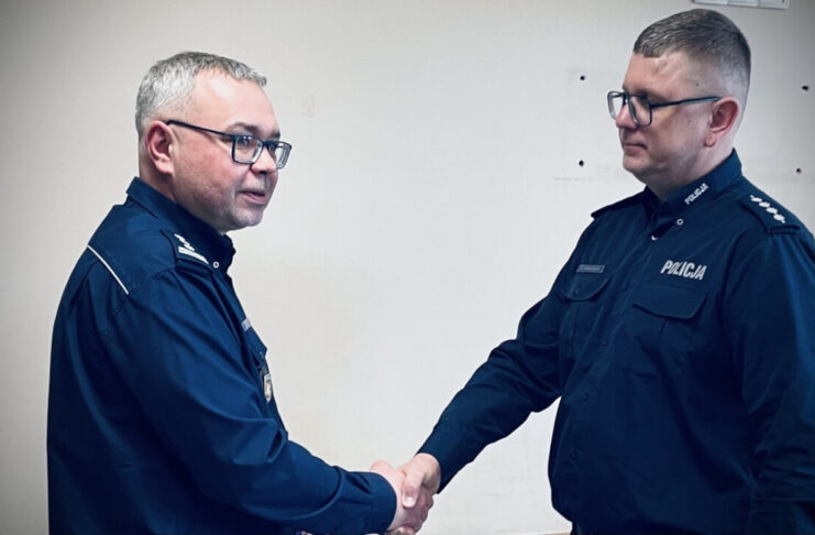 Nowy komendant komisariatu policji w Skwierzynie asp. szt. Andrzej Maksymiuk