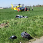 Śmiertelny wypadek w Osowej Sieni. Zginął 52-letni motocyklista