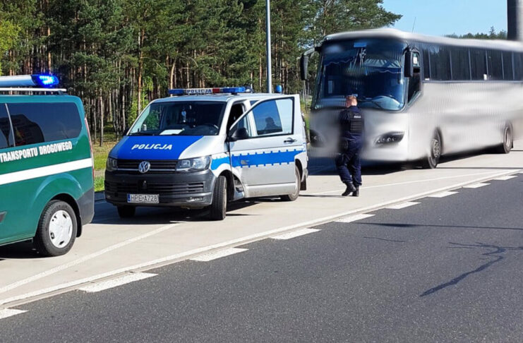 Pijany kierowca ukraińskiego autokaru zatrzymany na S3
