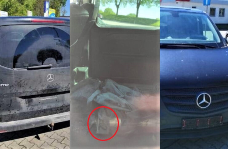 Pogranicznicy ze Świecka ujawnili kolejny skradziony samochód – stał na parkingu w Słubicach Skradziony samochód na parkingu w Słubicach