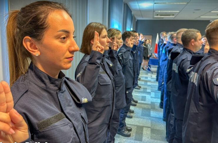 Ślubowali na sztandar - nowi policjanci zasilili szeregi Lubuskiej Policji
