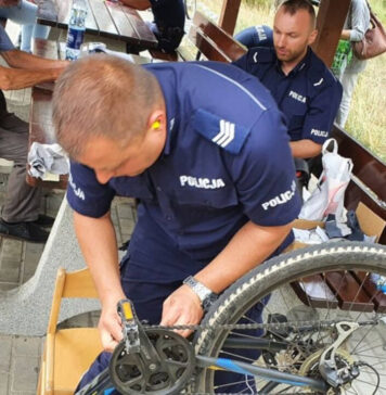 Znakowanie rowerów w Nowej Soli