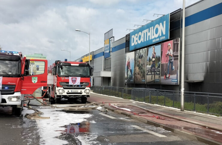 Castorama w Zielonej Górze ponownie otwarta po pożarze