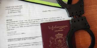 Podrobione pozwolenie na pobyt i paszport gruziński