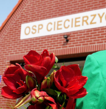 Nowa remiza OSP w Ciecierzycach została uroczyście oddana do użytkowania Nowa remiza OSP w Ciecierzycach