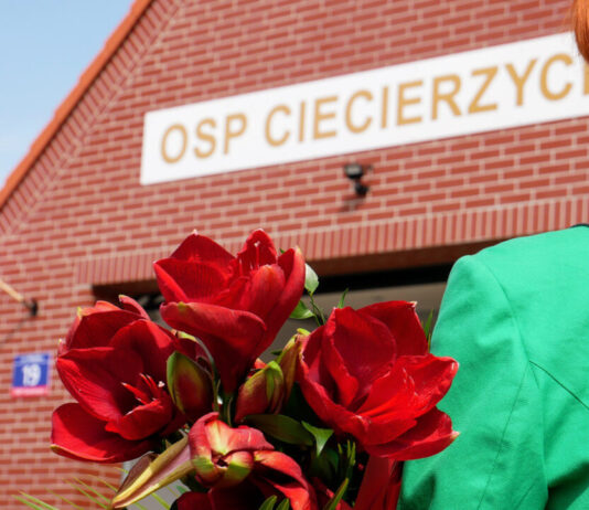 Nowa remiza OSP w Ciecierzycach została uroczyście oddana do użytkowania Nowa remiza OSP w Ciecierzycach