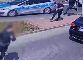 Pościg za 32-latkiem w centrum Zielonej Góry - w plecaku amfetamina, waga i kilka tysięcy złotych