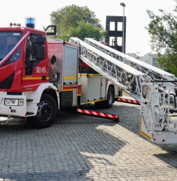 Nowa drabina nowosolskich strażaków