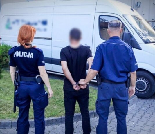 Kierowca Mercedesa Sprintera zatrzymany za paserstwo. Wpadł podczas kontroli prędkości