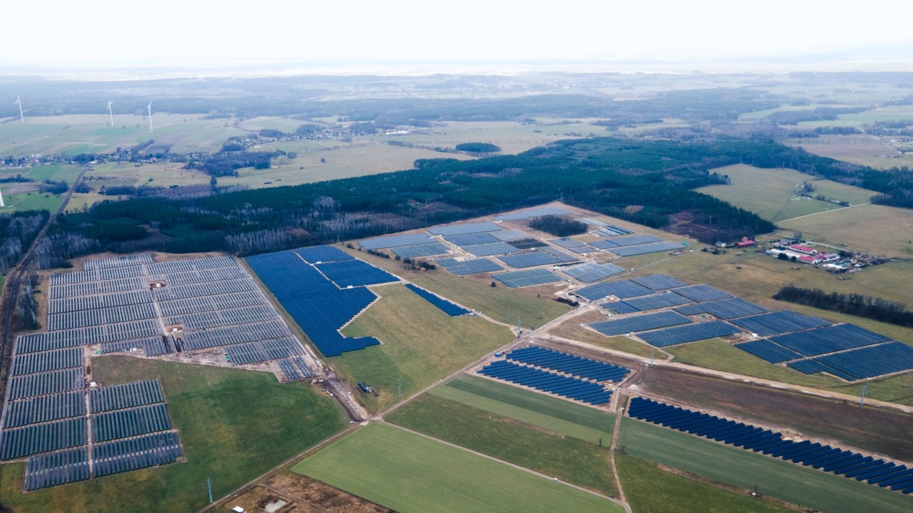 Park solarny o mocy 50 MWp zbudowany przez Nomad Eletric