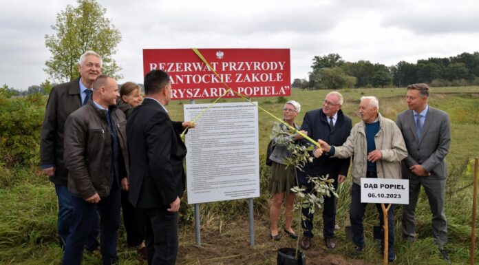 Rezerwat przyrody Santockie Zakole zyskał swojego dobrego ducha Rezerwat przyrody Santockie Zakole zyskał swojego dobrego ducha