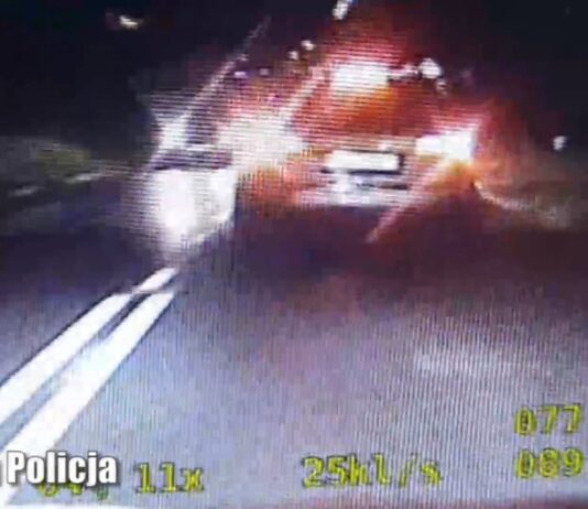 Pościg w Zielonej Górze za pijanym kierowcą Pościg w Zielonej Górze za pijanym kierowcą