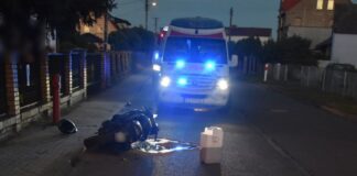 Nietków: Pijany motocyklista wjechał w płot