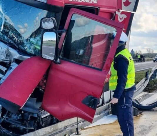 Wypadek na S3, 23/10/2023