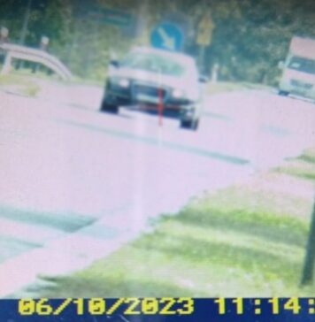 Kierowca Audi w kilka sekund nabierał 42 punkty karne