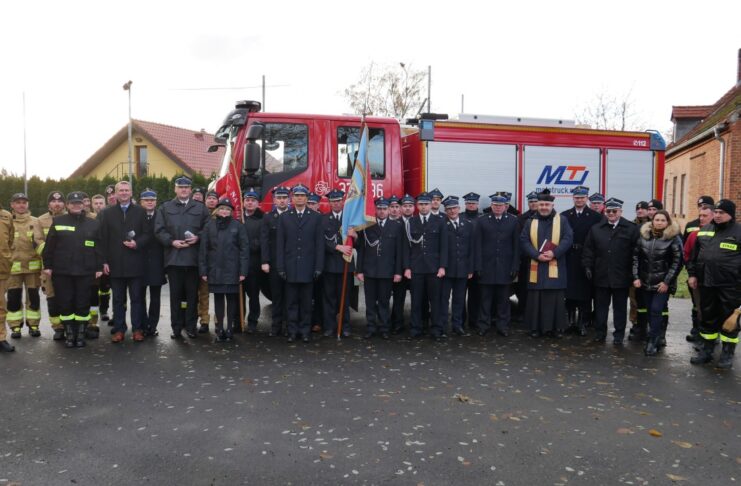 Nowy samochód ratowniczo-gaśniczy OSP w Goraju