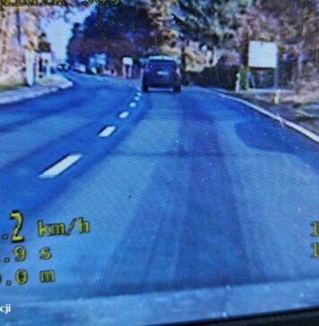 122 km/h na „pięćdziesiątce” - kierowca stracił prawo jazdy