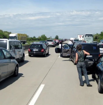 Korek na autostradzie
