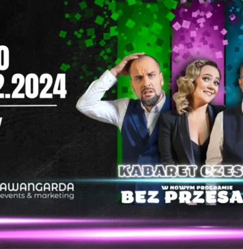 Kabaret Czesuaf z nowym programem „Bez przesady!” w Żarach