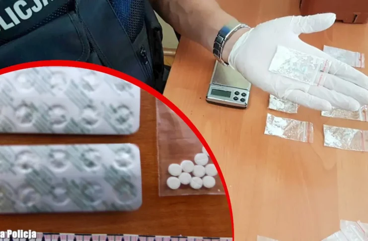 Marihuana, amfetamina i leki na receptę w mieszkaniu 22-latka. Grozi mu 10 lat więzienia