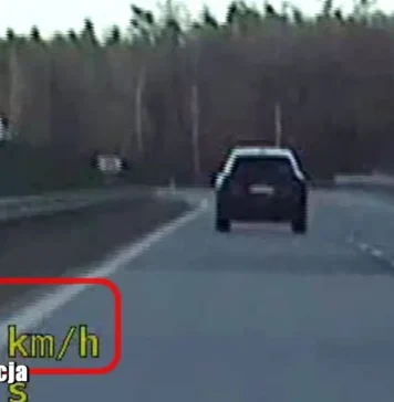 Audi jechało z prędkością 209 km/h – niebezpieczną jazdę przerwali policjanci