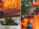 Pożar Akademii Jakuba z Paradyża w Gorzowie - ogień strawił dach i piętro budynku