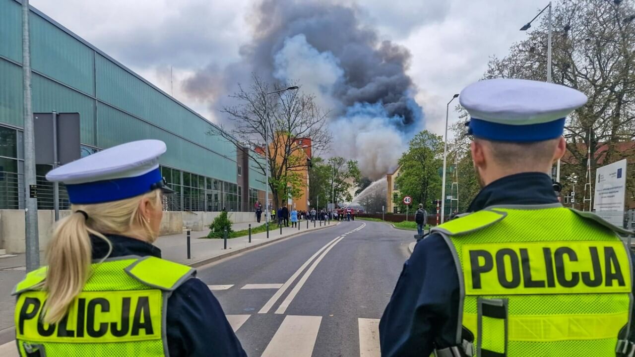 Zarzuty dla dwóch osób za pożar Akademii w Gorzowie