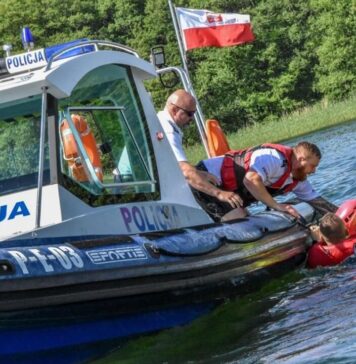 Lubuscy policjanci podsumowali pierwszą połowę wakacji Policyjni wodniacy