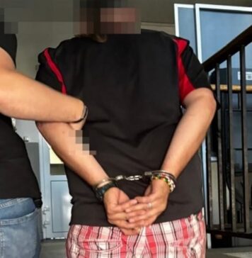 Groził sąsiadowi maczetą