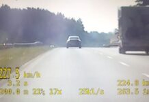 Szalony kierowca Mercedesa pędził 227 km/h na S3 - prawie trzykrotnie przekroczył dozwoloną prędkość!