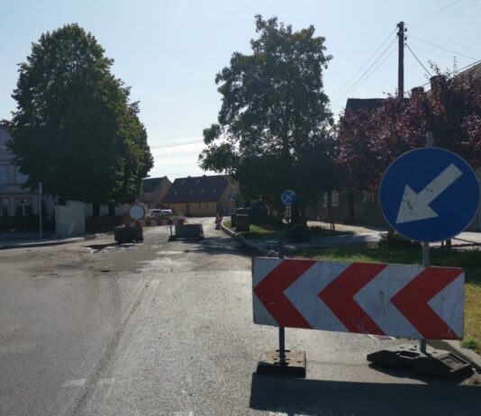 Remont ul. Herbowej w Szczańcu