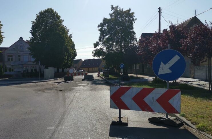 Remont ul. Herbowej w Szczańcu