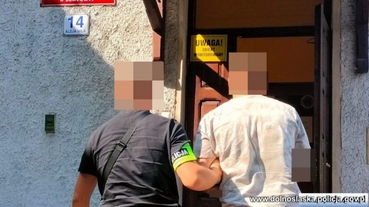 32-latek pobił matkę i zaatakował interweniujących policjantów - mężczyzna trafił do aresztu