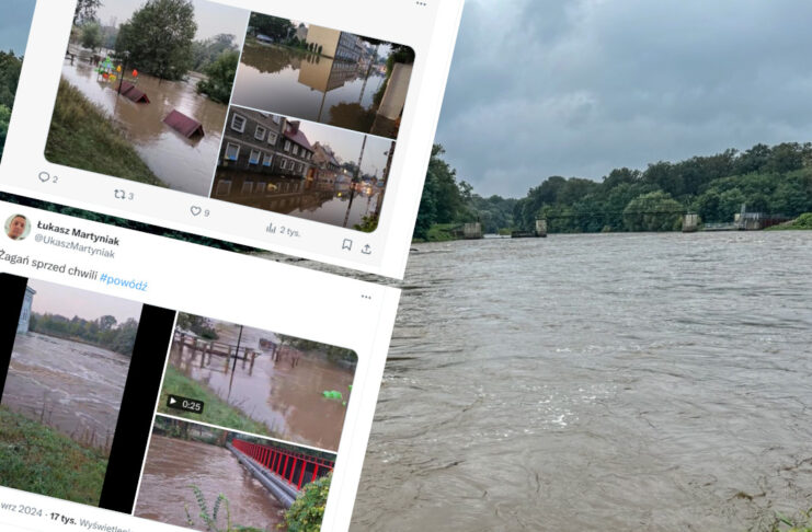 Powódź w Żaganiu – w nocy woda wdarła się do miasta, ewakuowano mieszkańców, mosty nieprzejezdne Powódź w Żaganiu – w nocy woda wdarła się do miasta, ewakuowano mieszkańców, mosty nieprzejezdne