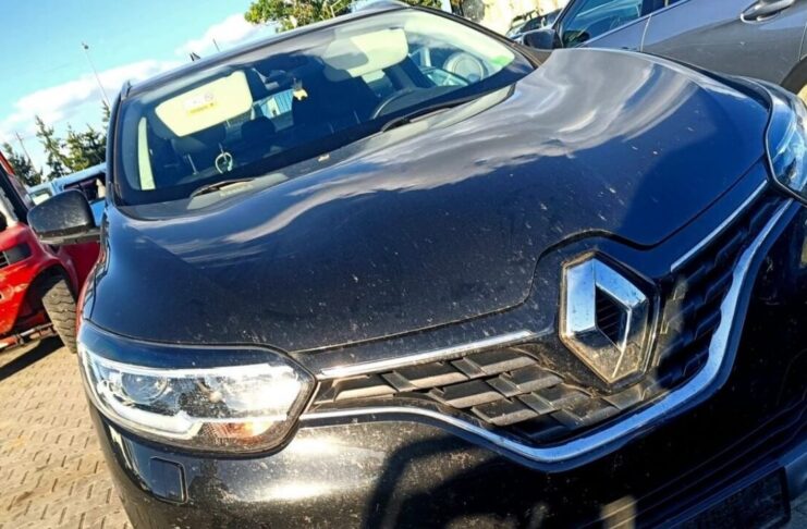 Samochód marki Ranault skradziony na terenie Niemiec