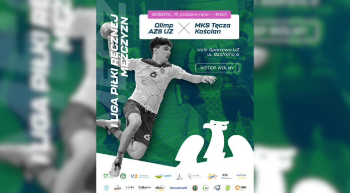 Olimp AZS UZ – Tęcza Kościan: Czy akademicy podtrzymają zwycięską passę? Dziś mecz! Olimp AZS UZ - Tęcza Kościan: Czy akademicy podtrzymają zwycięską passę? Dziś mecz!