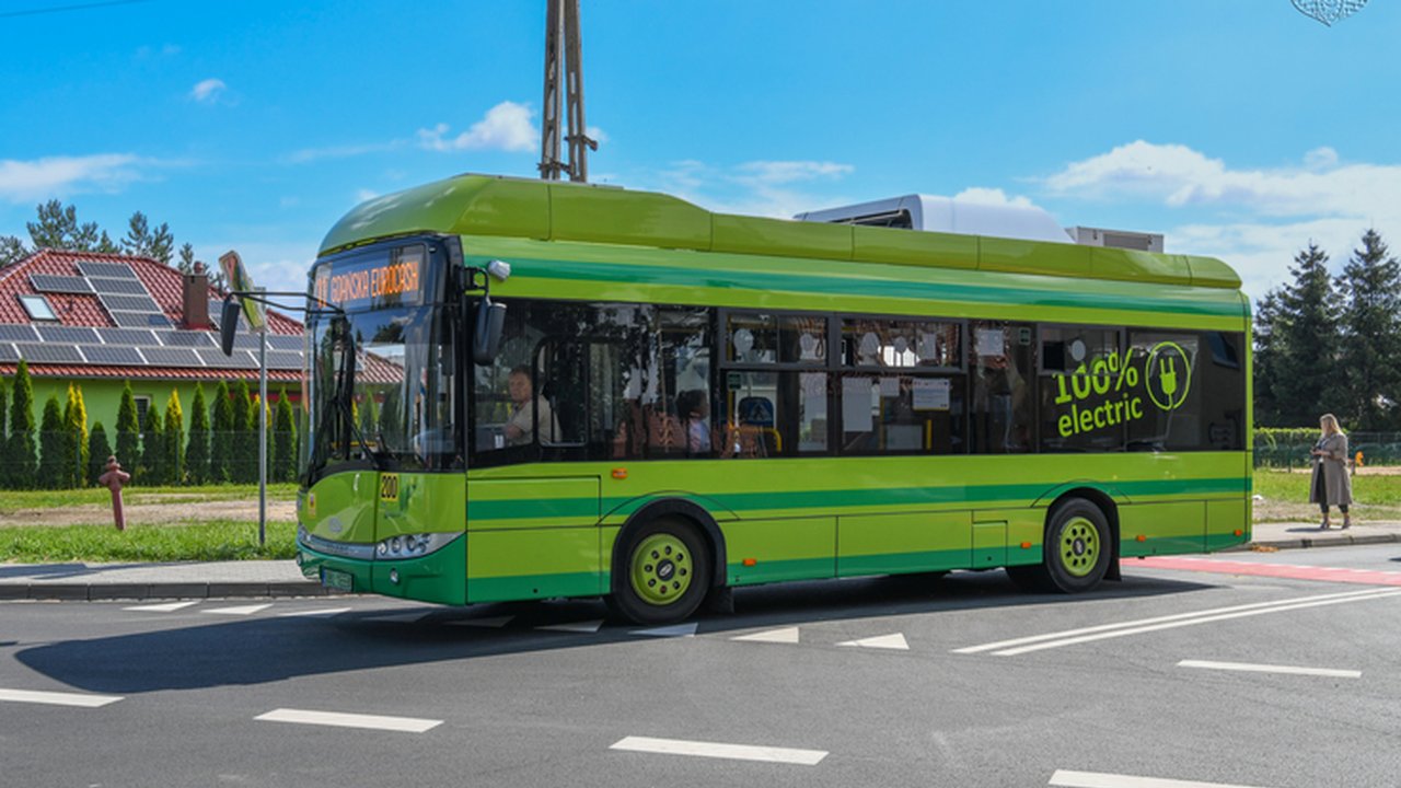 Nowoczesne autobusy elektryczne w Bolesławcu