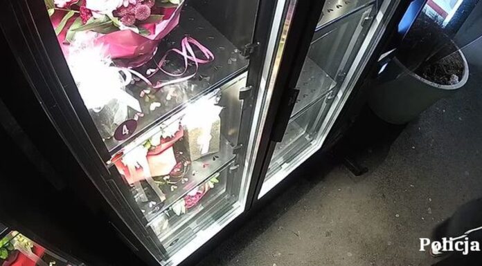 Mężczyzna ukradł kwiaty z kwiatomatu. 24-latek ma na koncie całą serię nietypowych kradzieży