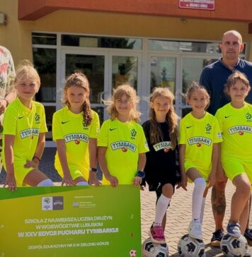 Zespół Edukacyjny nr 9 w Zielonej Górze z wyróżnieniem w Pucharze Tymbarku