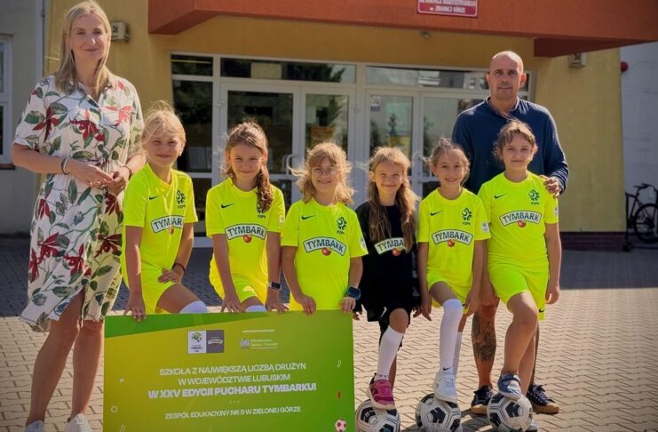 Zespół Edukacyjny nr 9 w Zielonej Górze z wyróżnieniem w Pucharze Tymbarku
