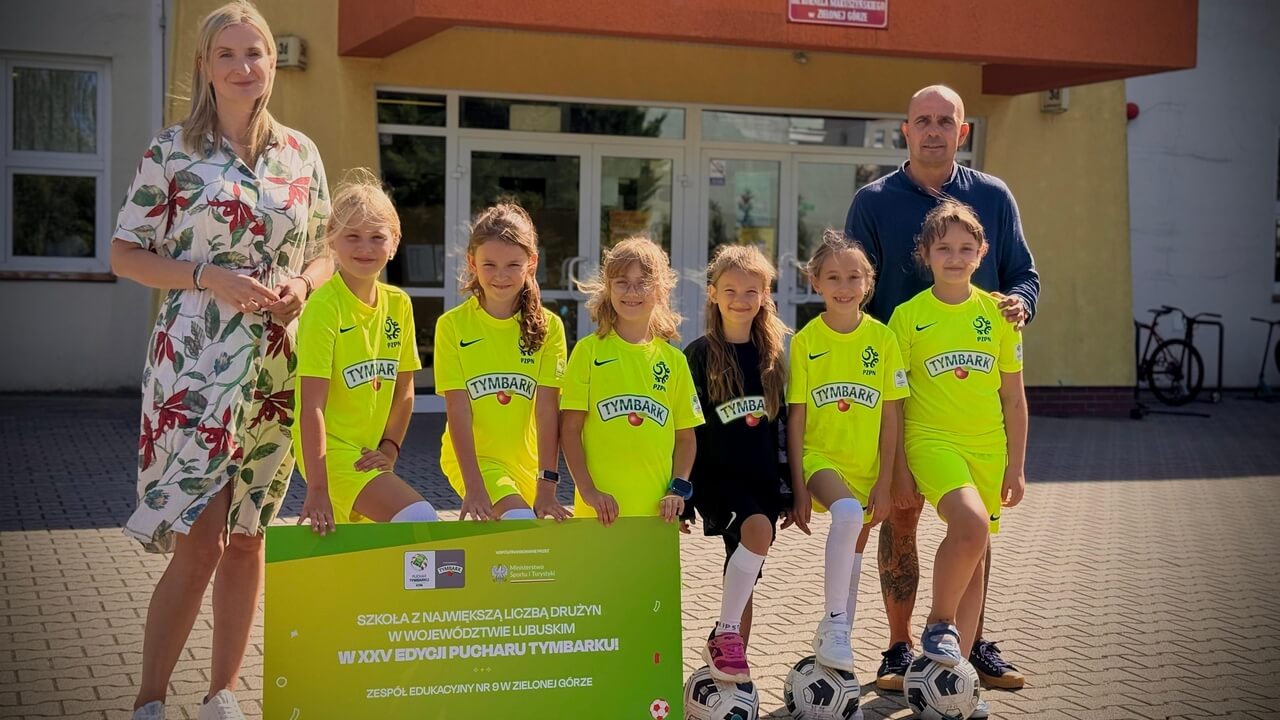Zespół Edukacyjny nr 9 w Zielonej Górze z wyróżnieniem w Pucharze Tymbarku